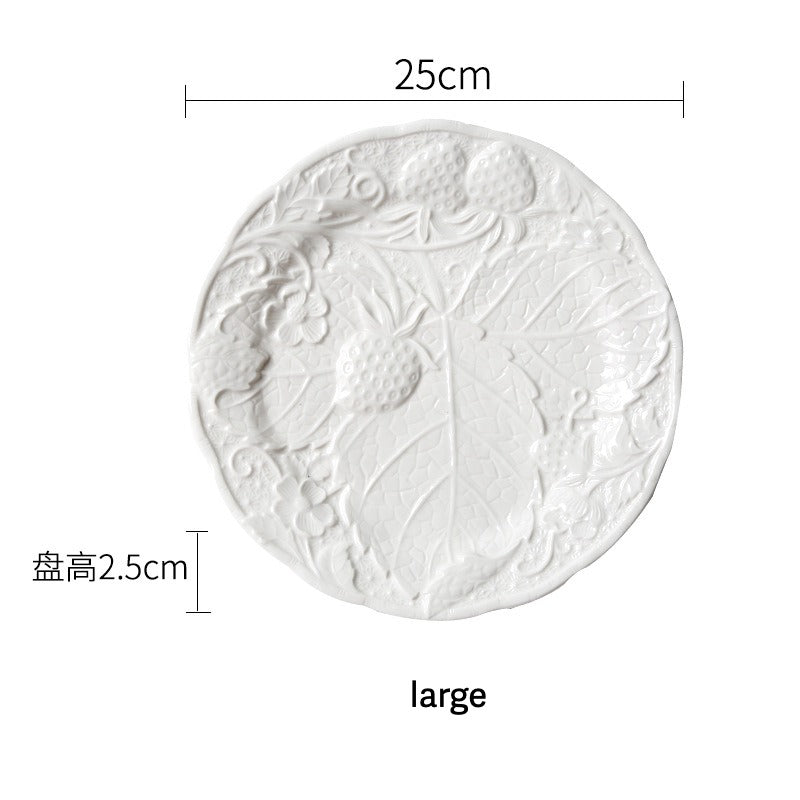Grapevine Round Plate