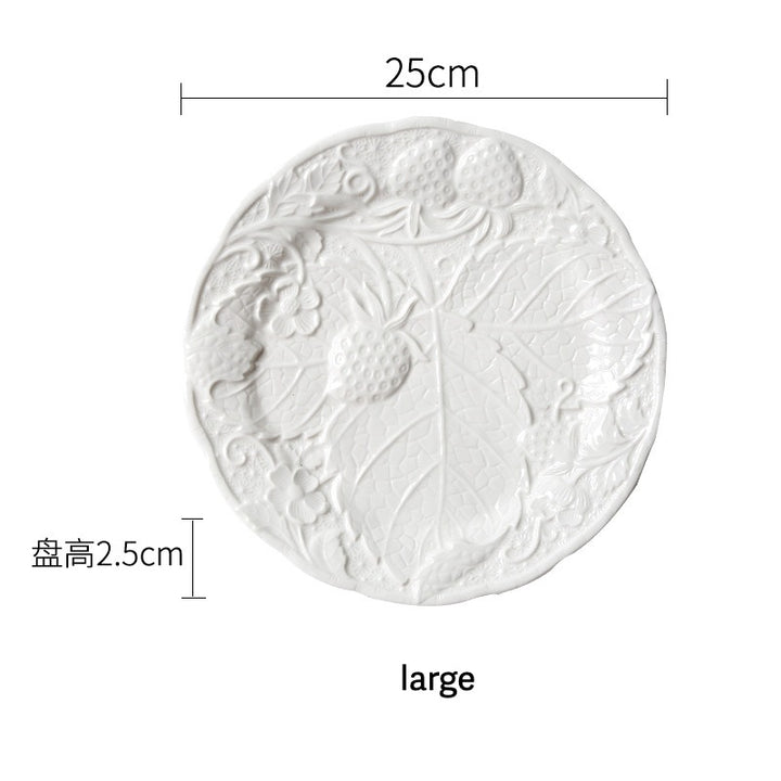 Grapevine Round Plate