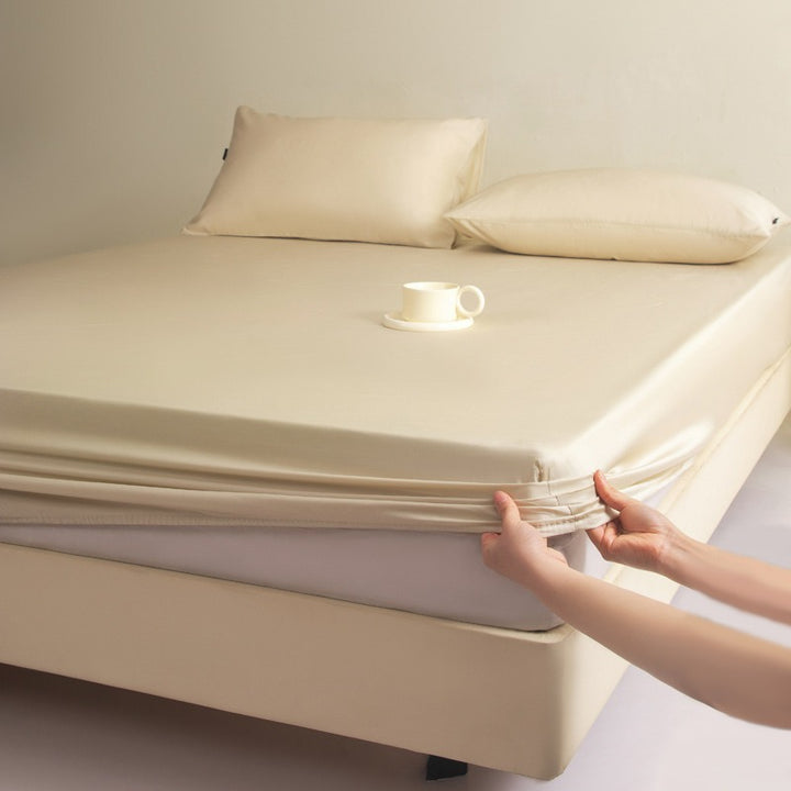 Water Colour Lyocell Fitted Sheet
