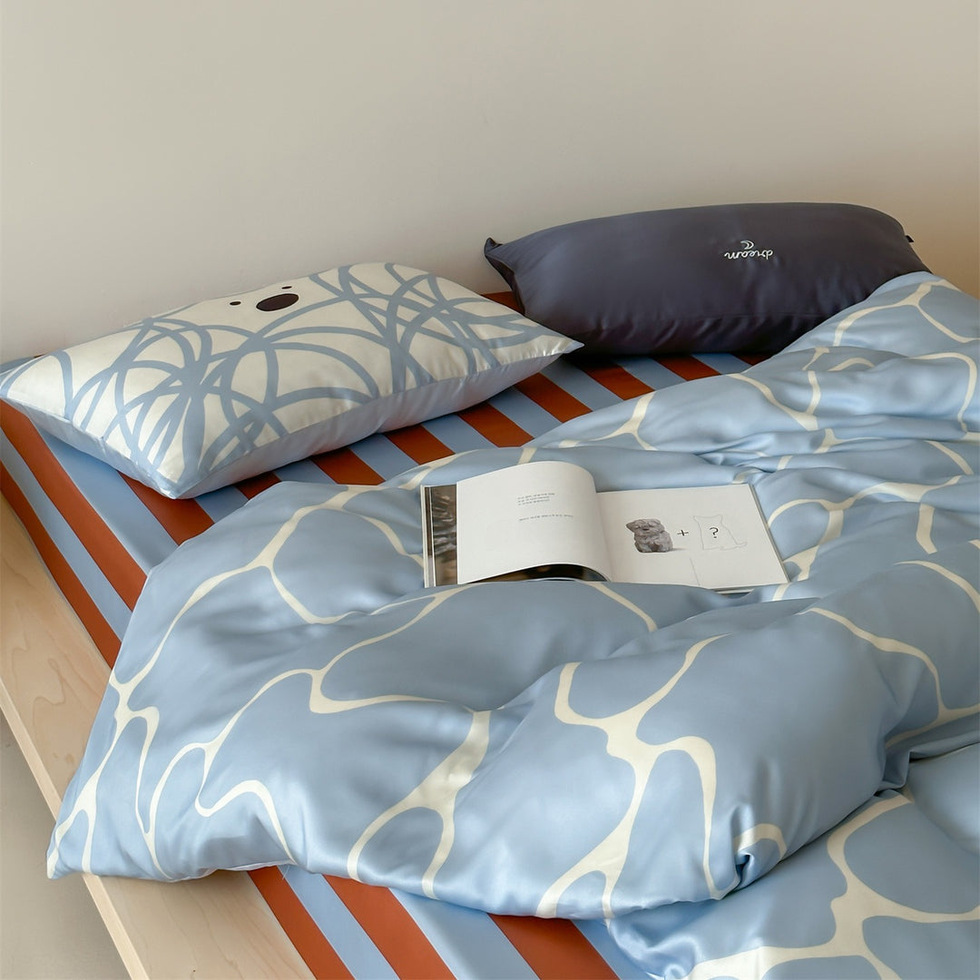 Skywave Lyocell Silk Bedding Set