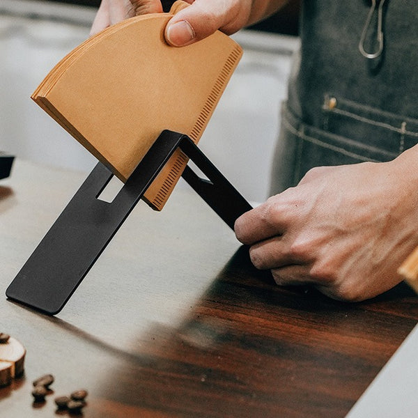 Triangle Coffee Filter Holder & Filter Set