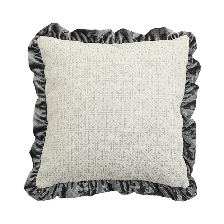 Ornate Ruffle Cushion