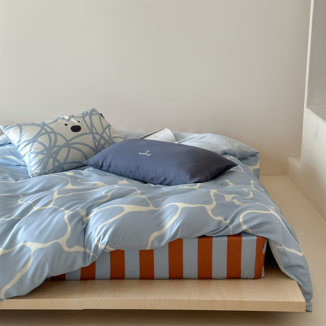 Skywave Lyocell Silk Bedding Set