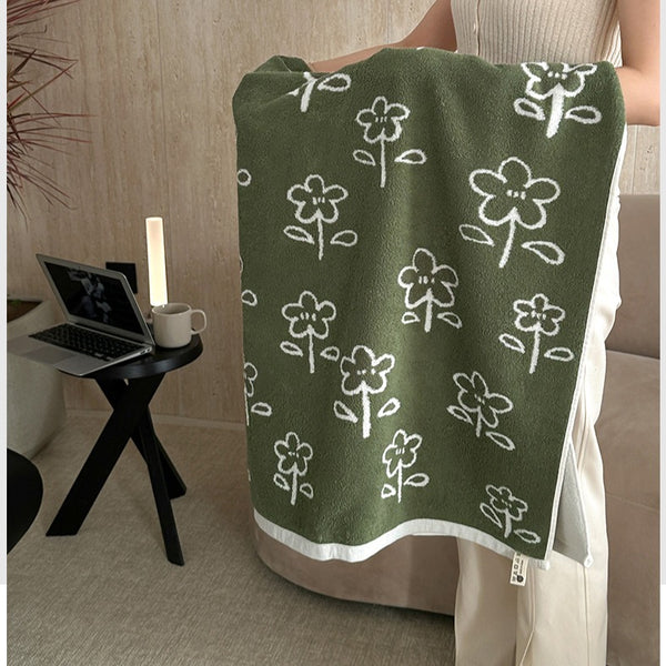 Soft Floral Towel Set Collection