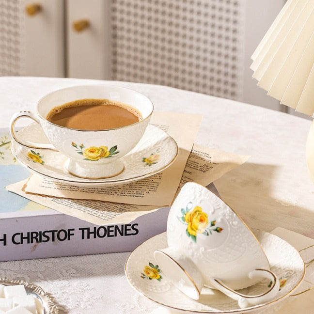 Spring Day Tea Cup & Pot