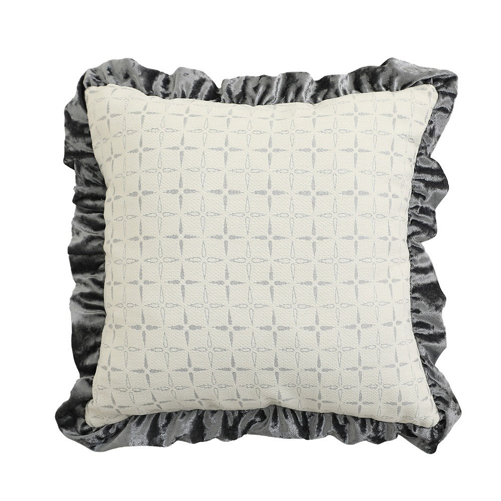 Ornate Ruffle Cushion