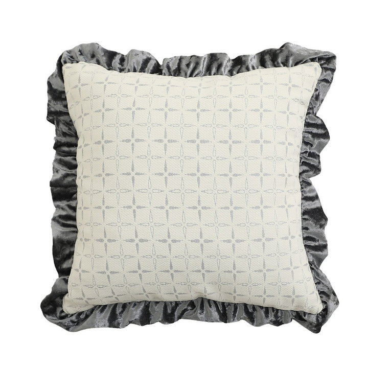 Ornate Ruffle Cushion