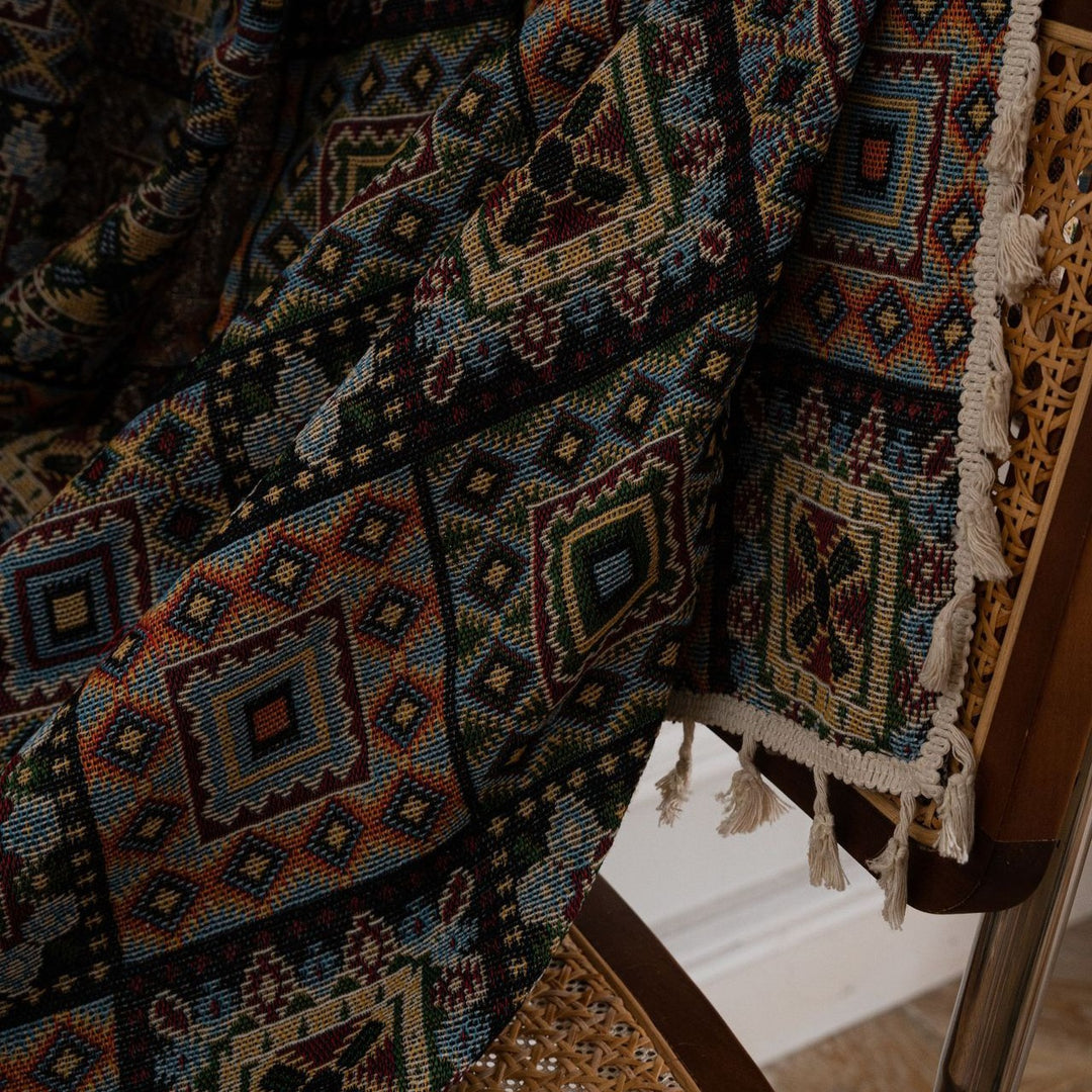 Tribal Totem Tassel Curtain