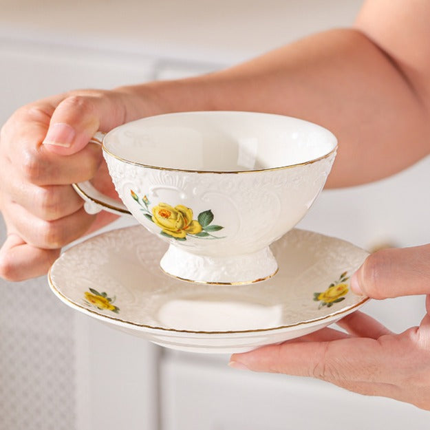 Spring Day Tea Cup & Pot