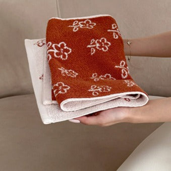Soft Floral Towel Set Collection