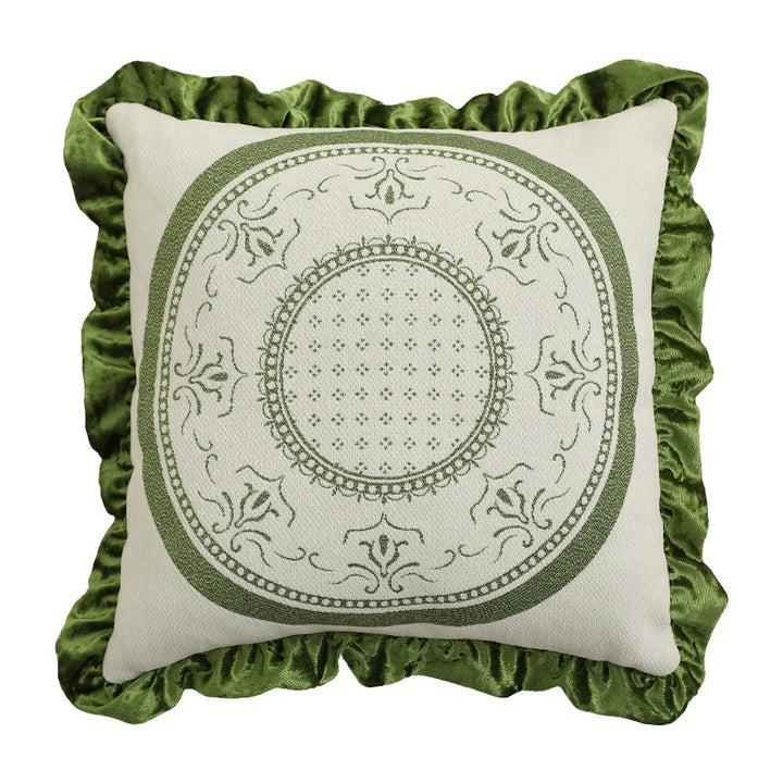 Ornate Ruffle Cushion