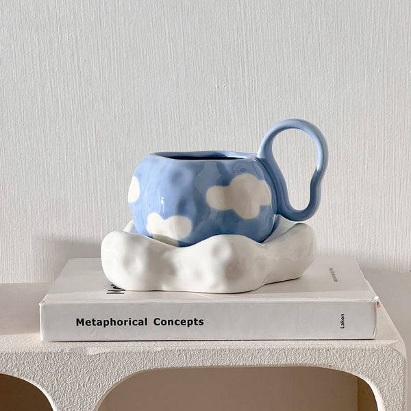 Tea Cloud Dreams Teacup & Pot Set