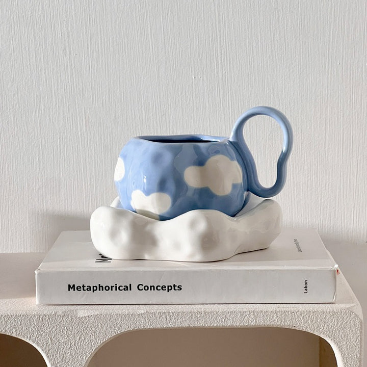 Tea Cloud Dreams Teacup & Pot Set