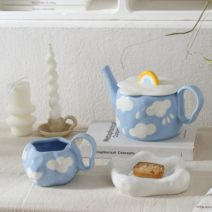 Tea Cloud Dreams Teacup & Pot Set