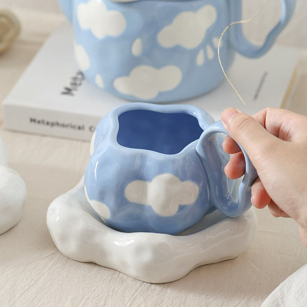 Tea Cloud Dreams Teacup & Pot Set