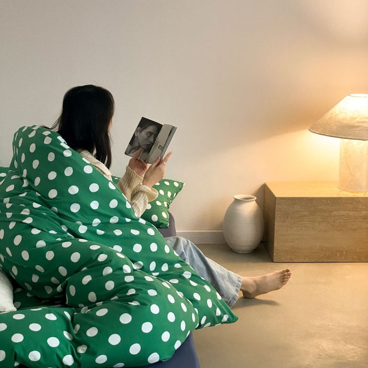 Retro Polka Dots Bedding Set