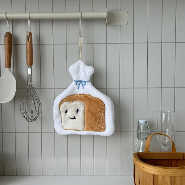 Happy Toast Hanging Hand Towel Set