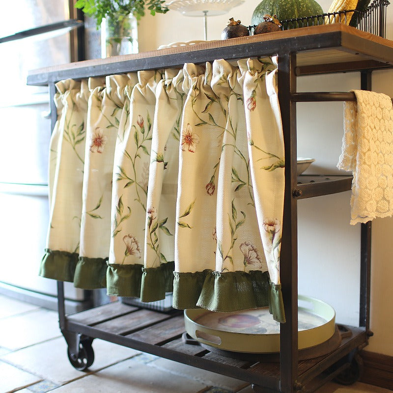 Countryside Floral Cabinet Curtain