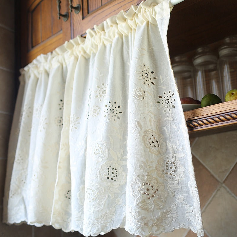 Romantic Lace Cabinet Curtain