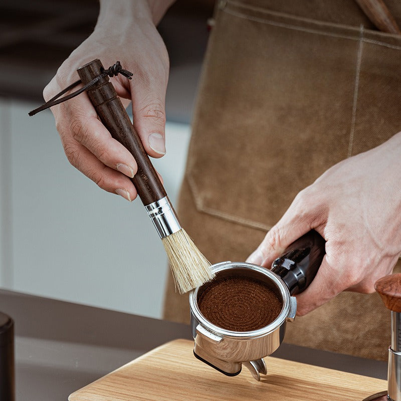 The Daily Grind Wooden Brush Set