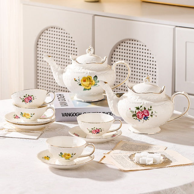 Spring Day Tea Cup & Pot