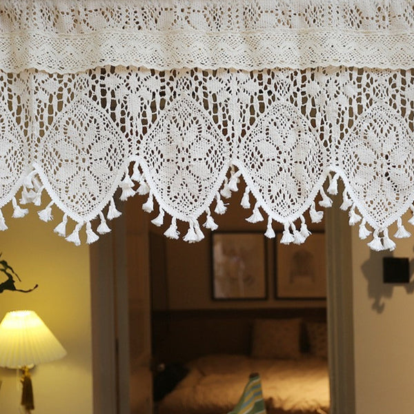 Retro Tassel Cabinet Curtain