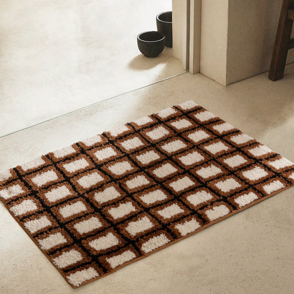 Retro Warm Toes Bath Mat