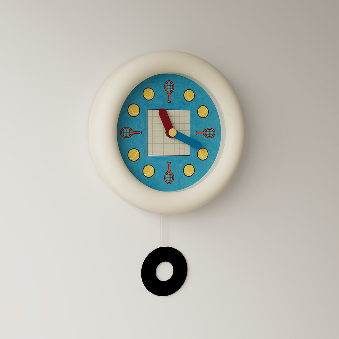 Tennis Fun Wall Clock