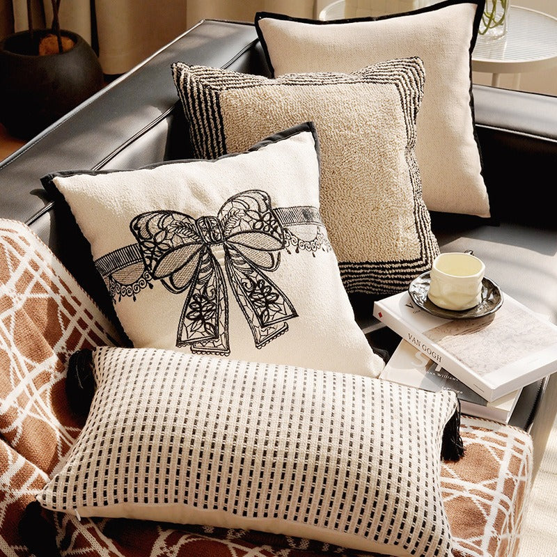 Royal Space Embroidered Cushion