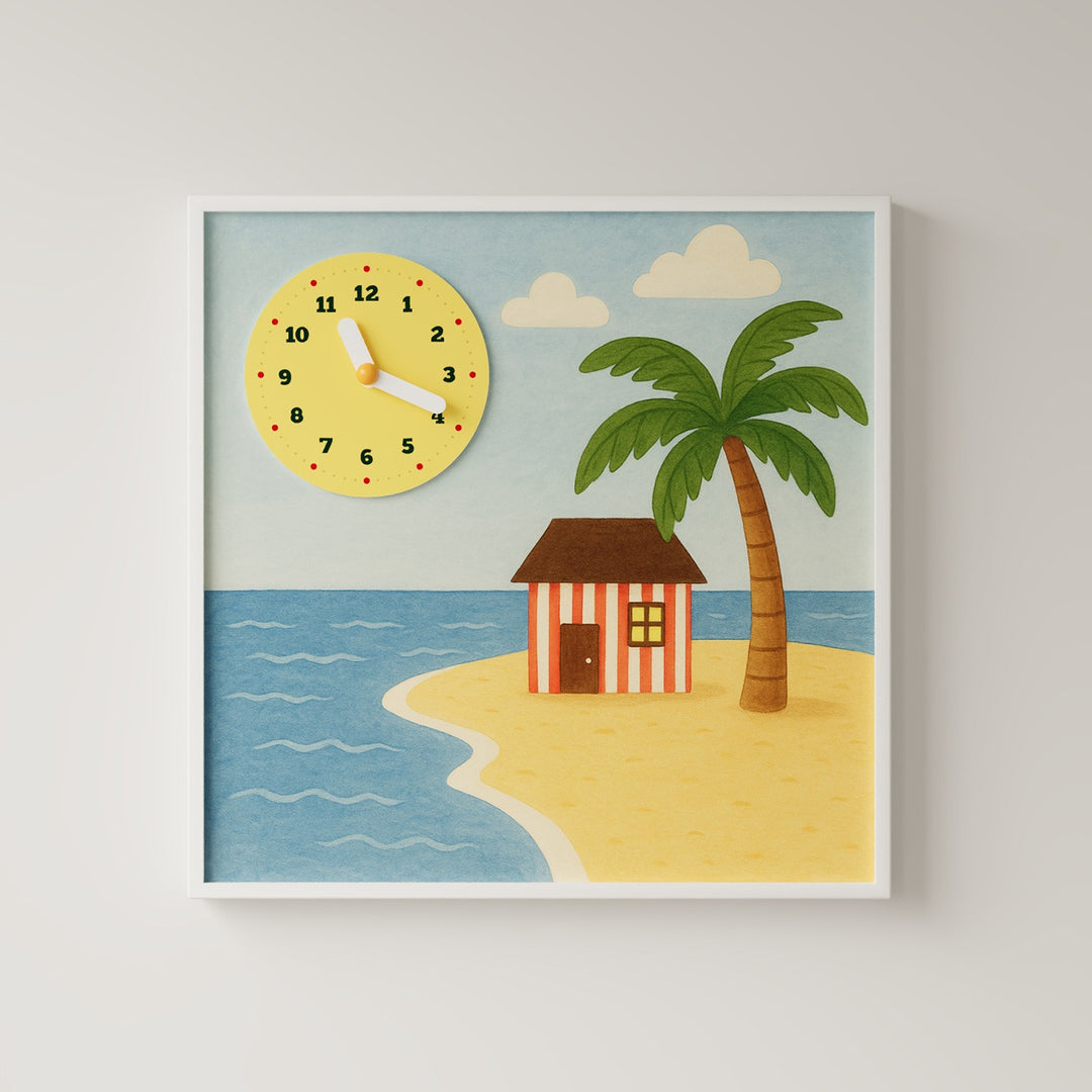 Sunny Beach Wall Clock