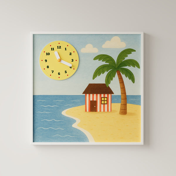 Sunny Beach Wall Clock