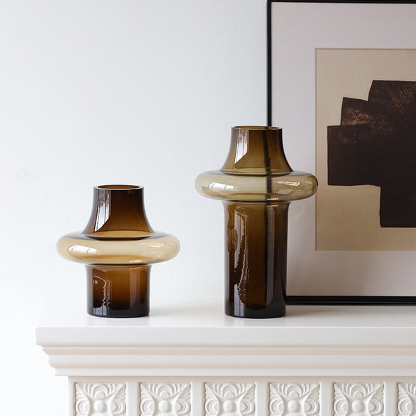 Sleek Line Glass Vase