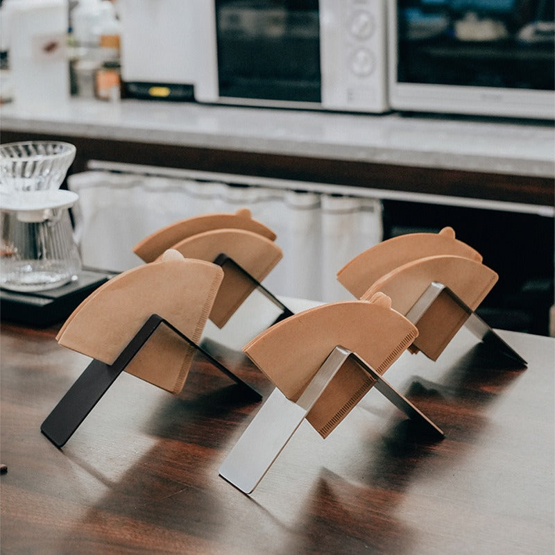 Triangle Coffee Filter Holder & Filter Set