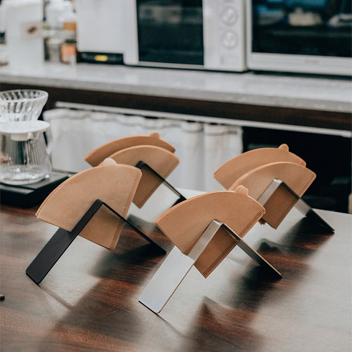 Triangle Coffee Filter Holder & Filter Set