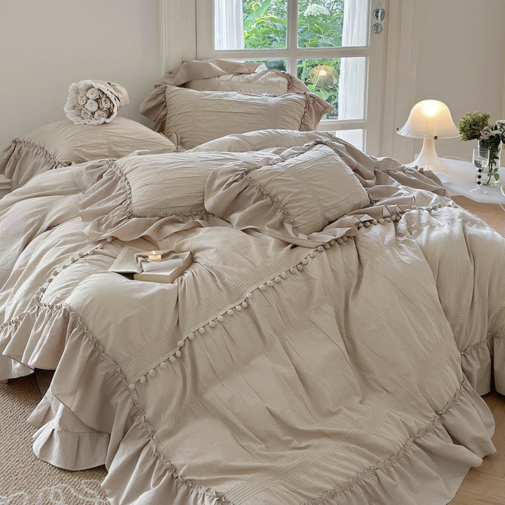 Parisian Ruffle Dream Bedding Set