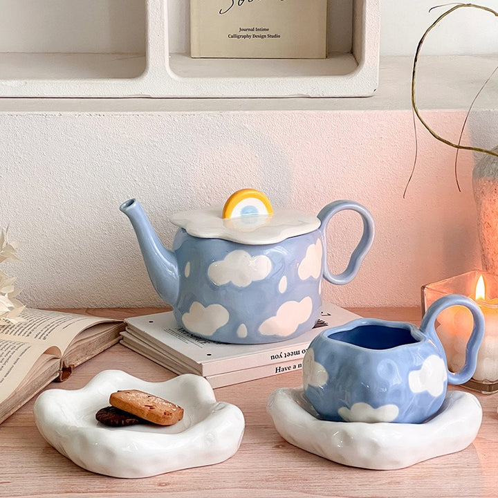Tea Cloud Dreams Teacup & Pot Set