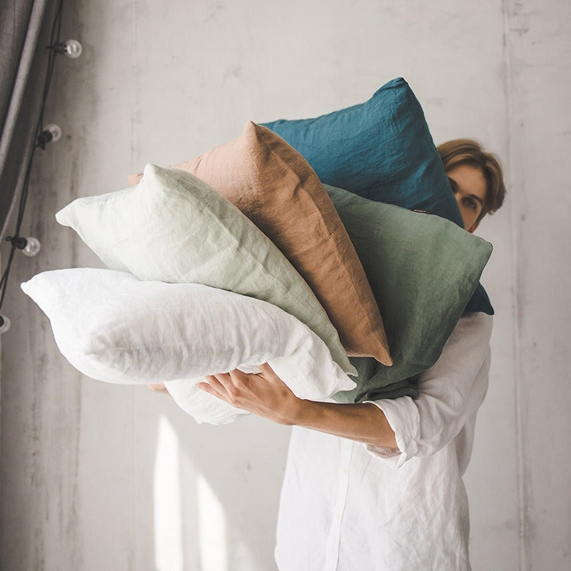 Summer Breeze Linen Pillowcases