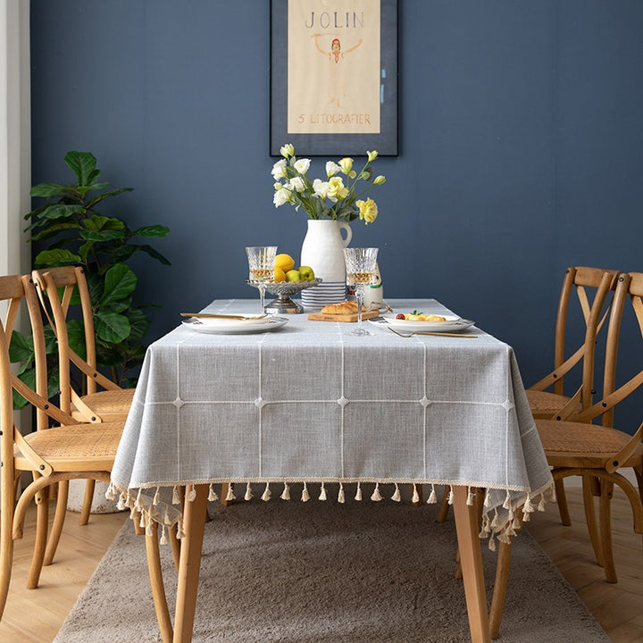 Countryside Tassel Tablecloth