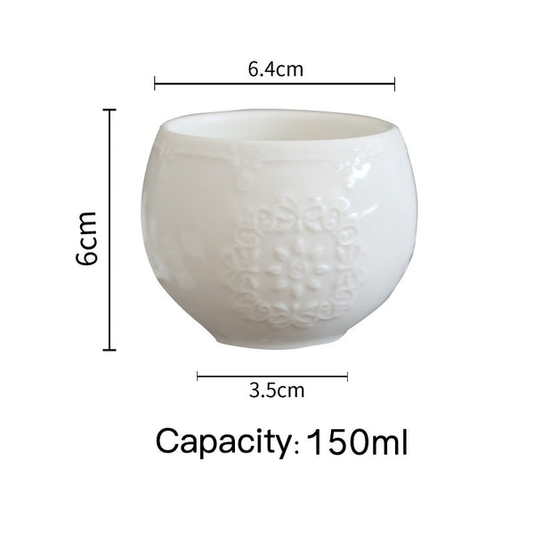 Royal Butterfly Tea Cup & Pot