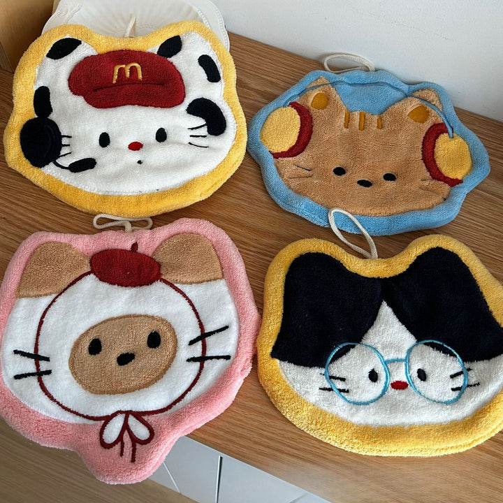 Catventurous Dress Up Hanging Hand Towel Set