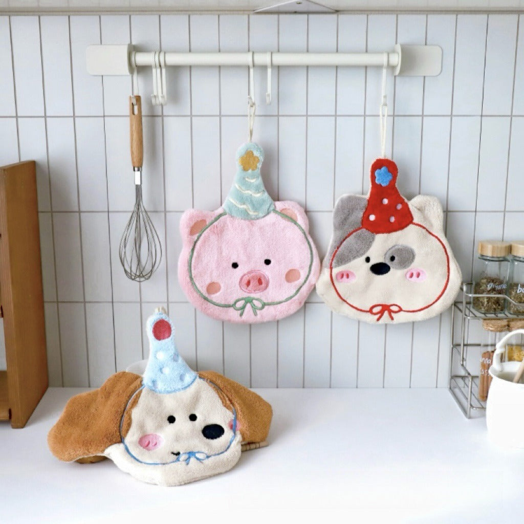 Party Pals Hanging Hand Towel Set