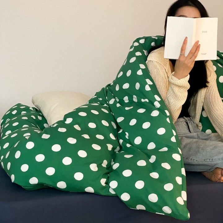 Retro Polka Dots Bedding Set