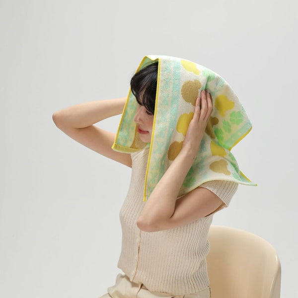 Bear And Clover Towel Collection