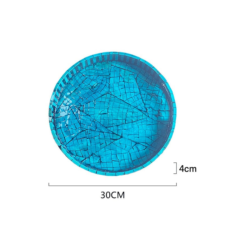 Sapphire Serenity Shell Tray