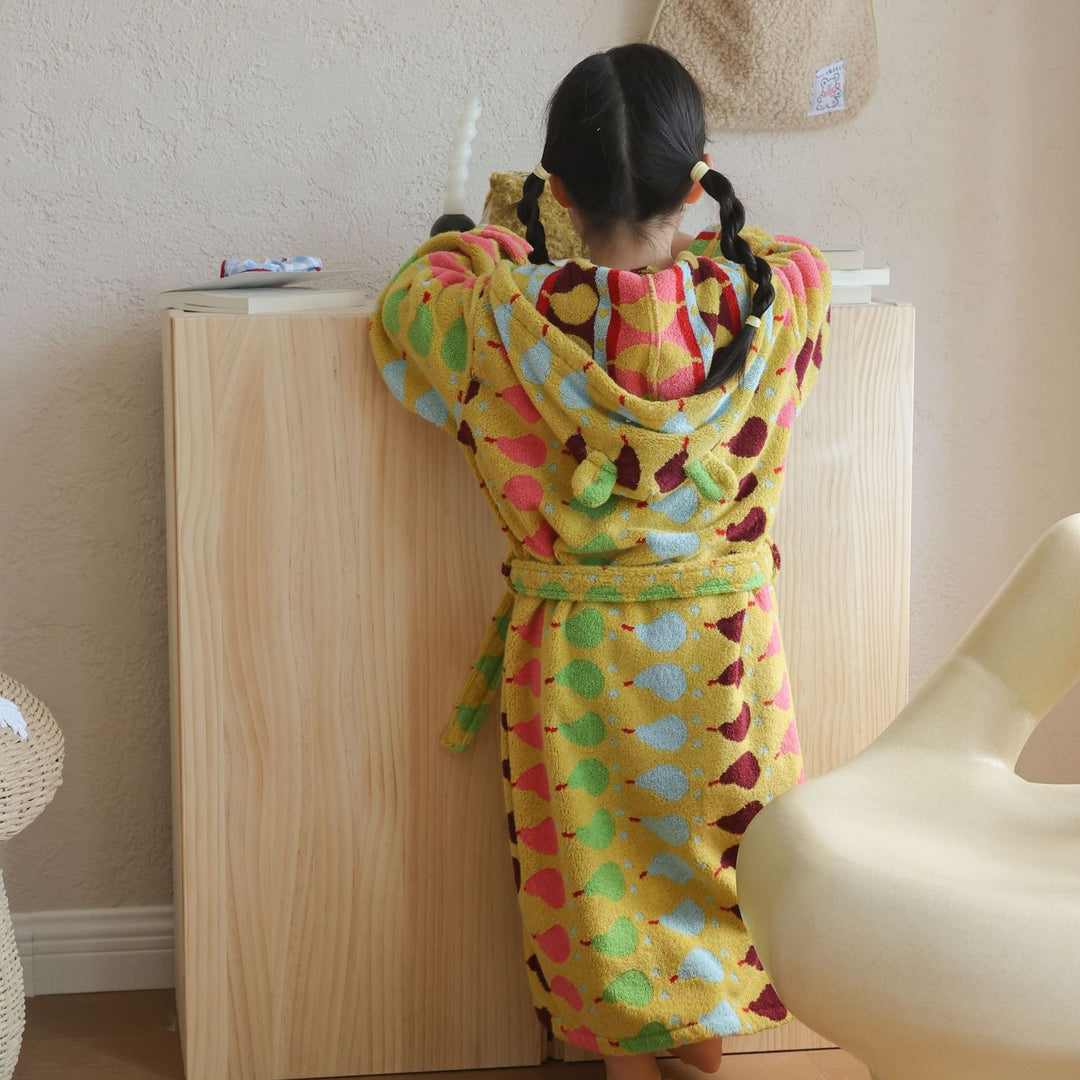 Summer Pear Kid Bathrobe