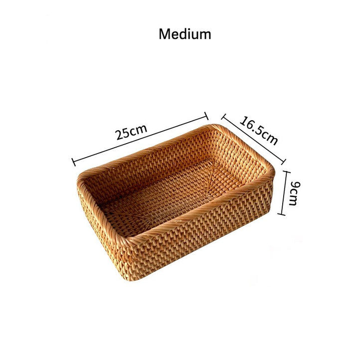 Seabreeze Rattan Storage Basket Set