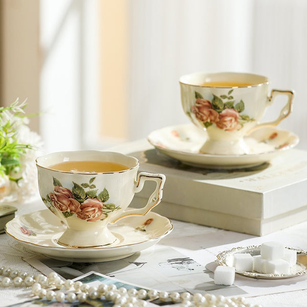 Rose Paradise Tea Cup & Pot Collection