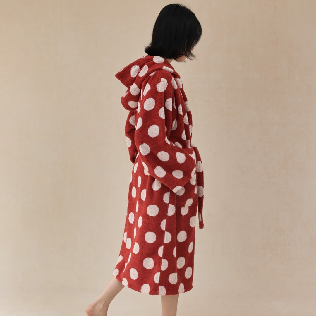 Vintage Polka Dots Bathrobe Unisex Collection