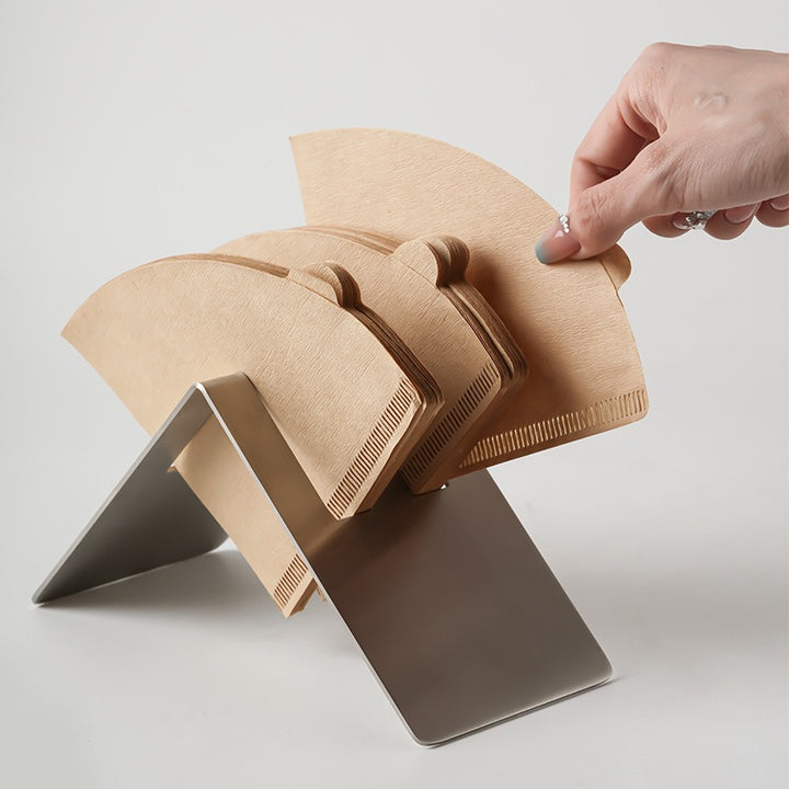 Triangle Coffee Filter Holder & Filter Set
