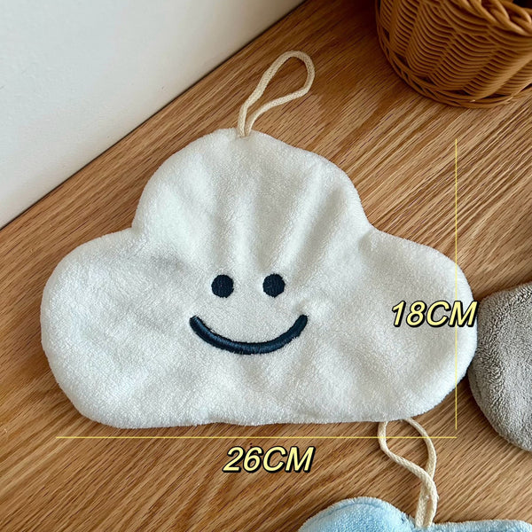 Moody Cloud Hanging Hand Towel Set